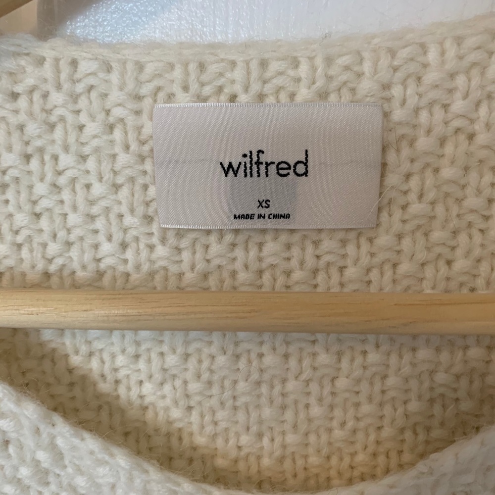 Wilfred chunky wool sweater - Picture 4 of 5